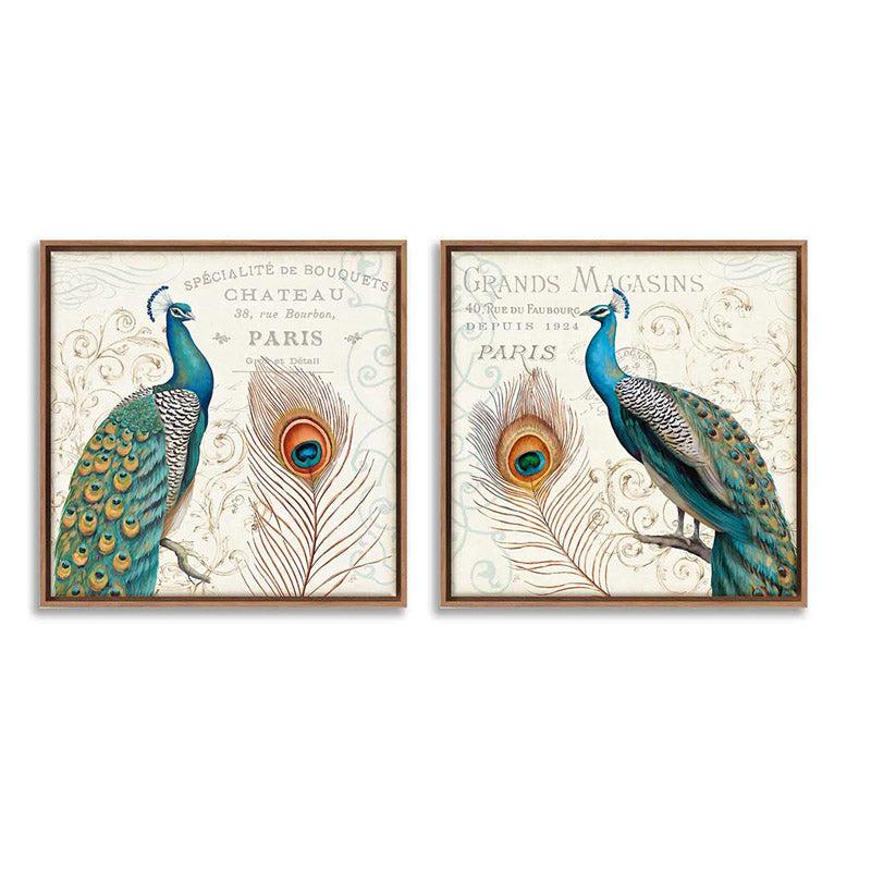 Buy Mayura Charita Wall Art - Set Of Two Wall Art & Paintings from Vaaree