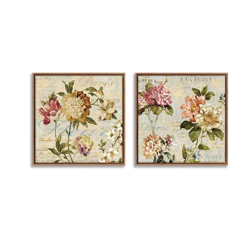 Buy Gardner Floral Wall Art - Set Of Two Wall Art & Paintings from Vaaree