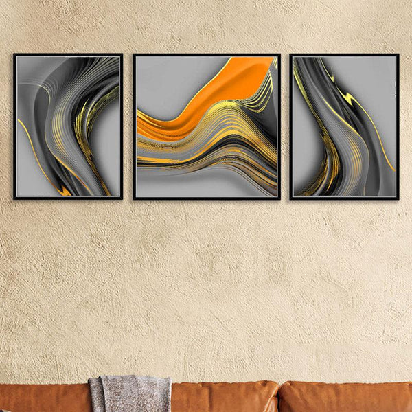 Buy Korak Wall Art - Set Of Three Wall Art & Paintings from Vaaree