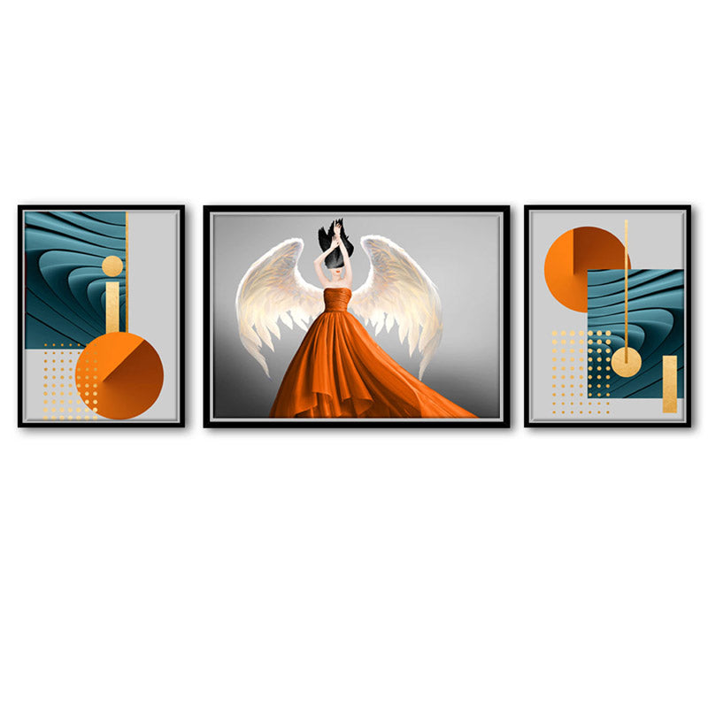 Buy Leslie Wall Art - Set Of Three Wall Art & Paintings from Vaaree