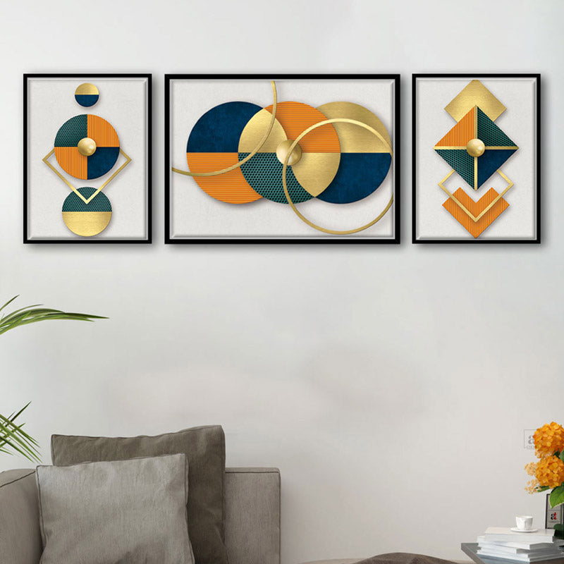 Buy Mexis Wall Art - Set Of Three Wall Art & Paintings from Vaaree