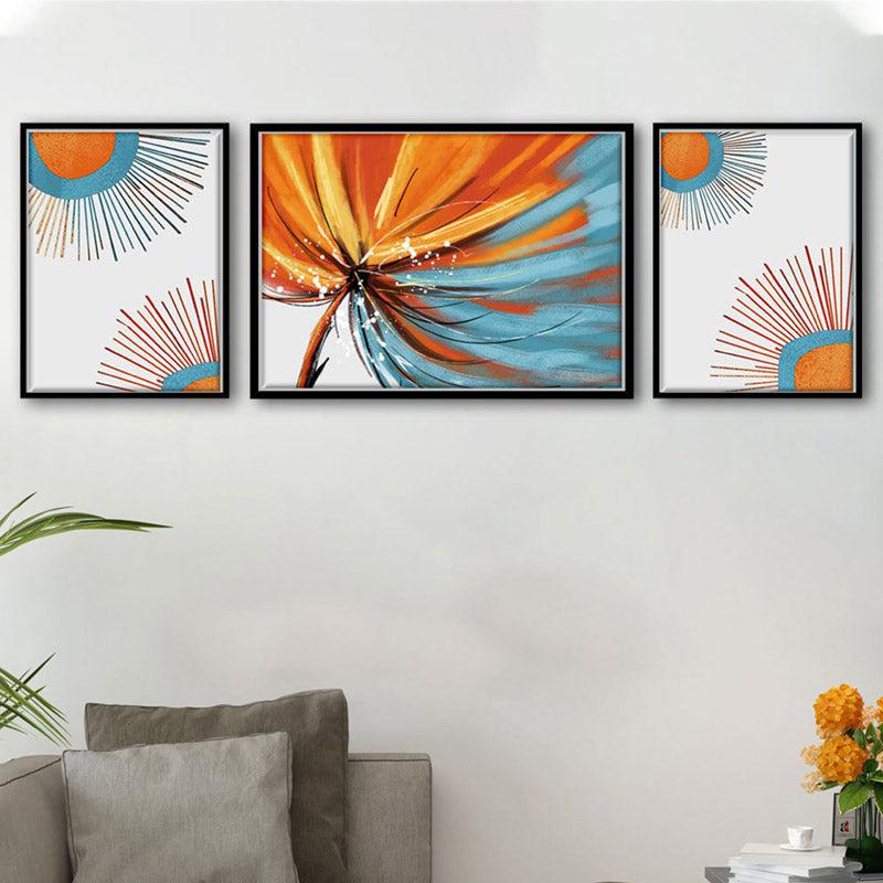 Buy Jessica Floral Wall Art - Set Of Three Wall Art & Paintings from Vaaree