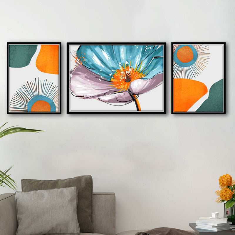 Buy Shawna Floral Wall Art - Set Of Three Wall Art & Paintings from Vaaree