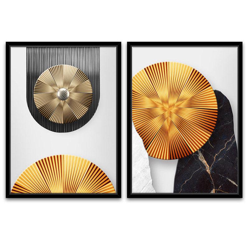 Buy Shirley Abstract Wall Art - Set Of Two Wall Art & Paintings from Vaaree