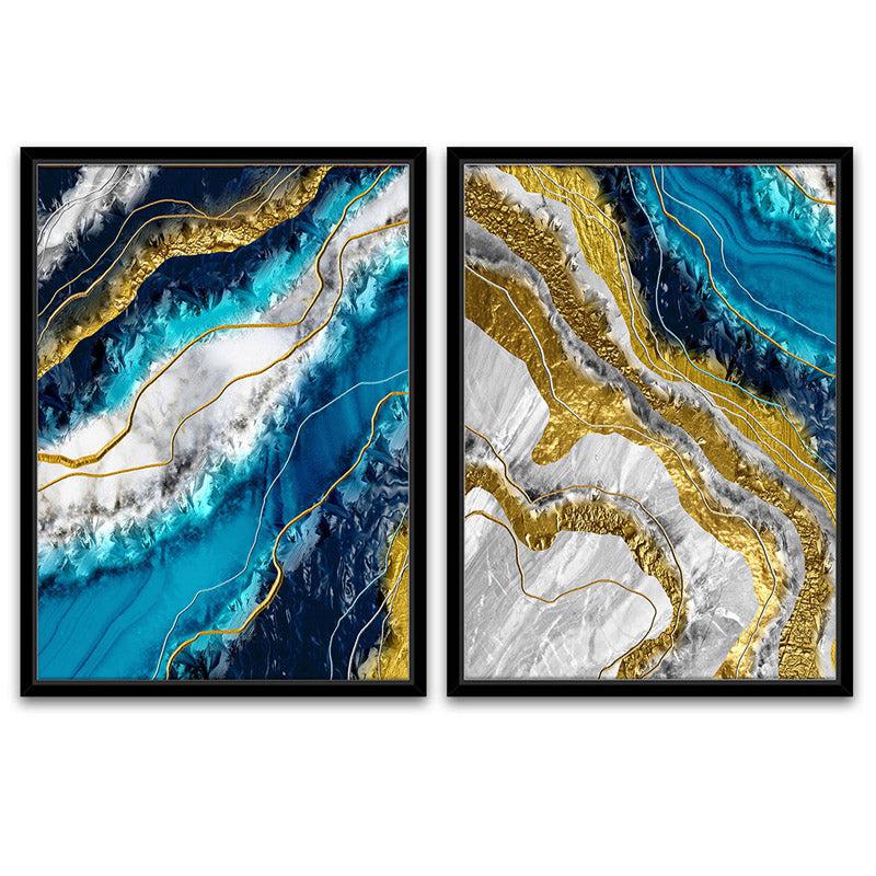 Buy Suzette Abstract Wall Art - Set Of Two Wall Art & Paintings from Vaaree