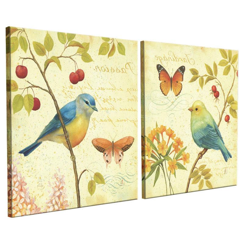 Buy Gilroy Floral Wall Art - Set Of Two Wall Art & Paintings from Vaaree