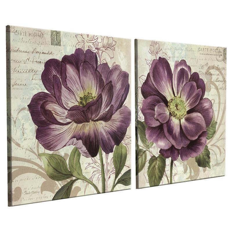 Buy Duncan Floral Wall Art - Set Of Two Wall Art & Paintings from Vaaree