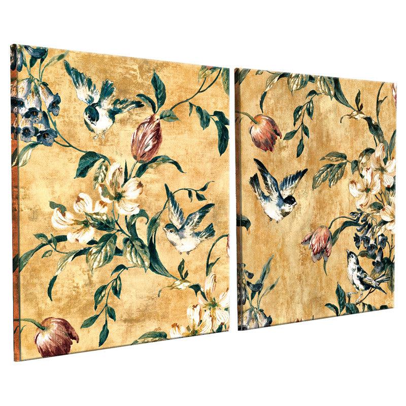 Buy Griffith Floral Wall Art - Set Of Two Wall Art & Paintings from Vaaree