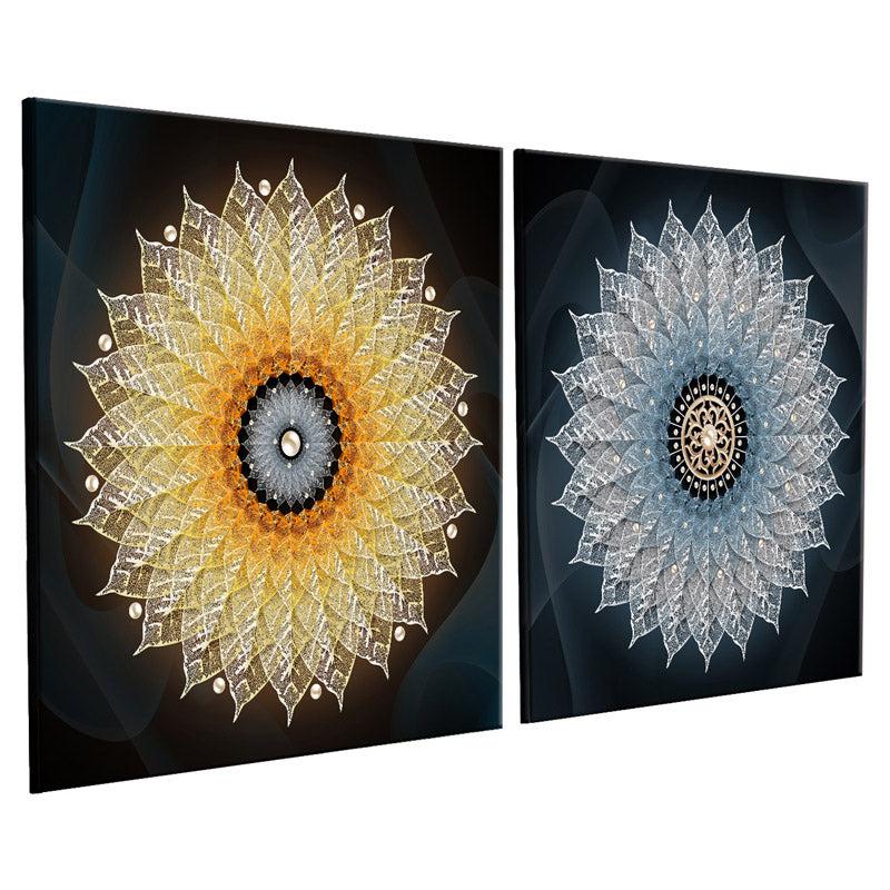 Buy Bilene Floral Wall Art - Set Of Two Wall Art & Paintings from Vaaree