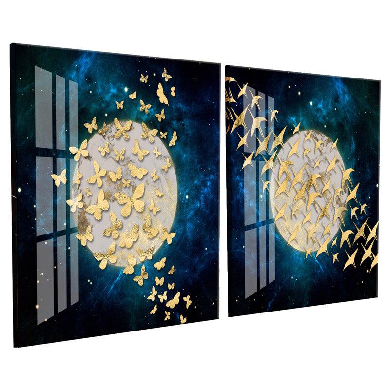 Buy Mabel Wall Art - Set Of Two Wall Art & Paintings from Vaaree