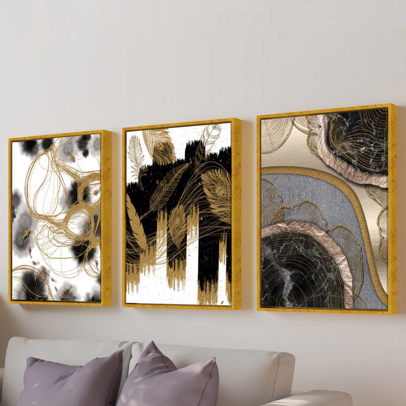 Buy Vanessa Wall Art - Set Of Three Wall Art & Paintings from Vaaree