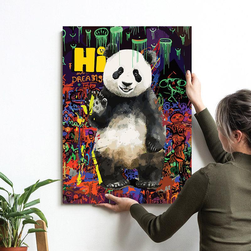 Buy Hi Panda Wall Art Wall Art & Paintings from Vaaree