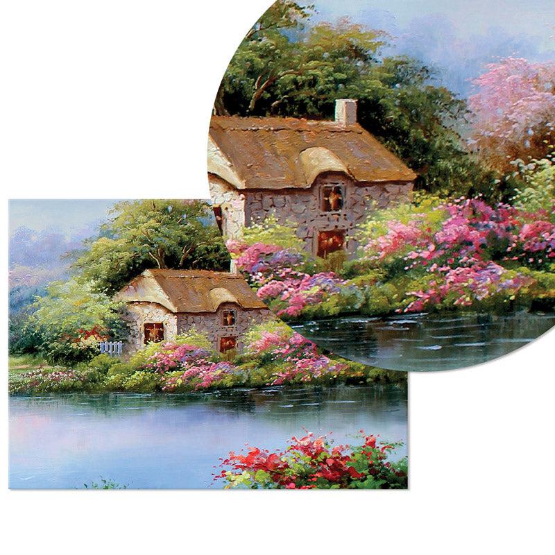 Buy Serene Village Scape Wall Art - Set Of Four Wall Art & Paintings from Vaaree