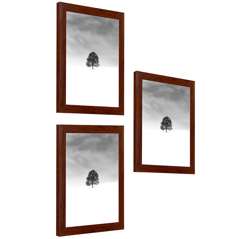 Buy Arabella Photo Frame (Brown) - Set of Three Photo Frames from Vaaree