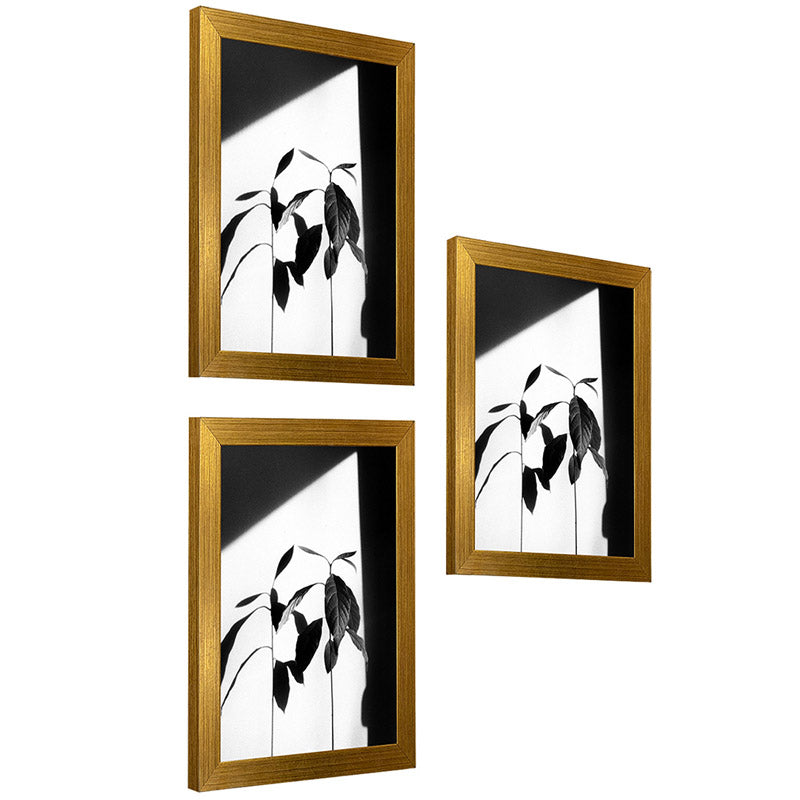 Buy Arabella Photo Frame (Gold) - Set of Three Photo Frames from Vaaree