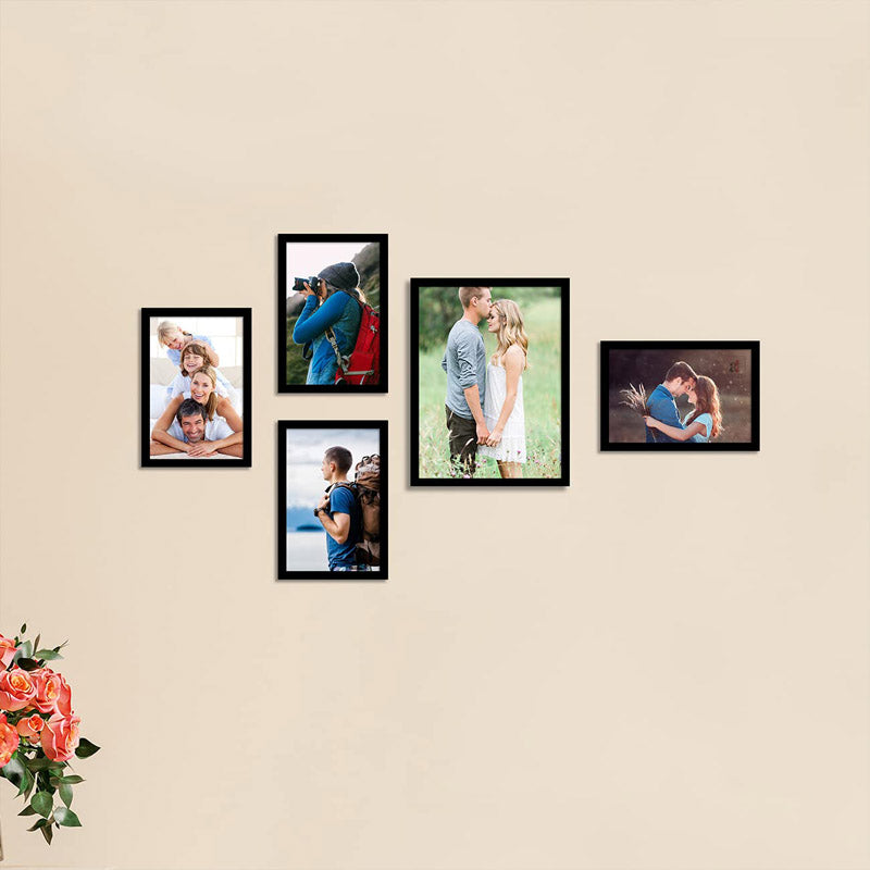 Buy Winnifred Wall Photo Frame - Set of Five Photo Frames from Vaaree