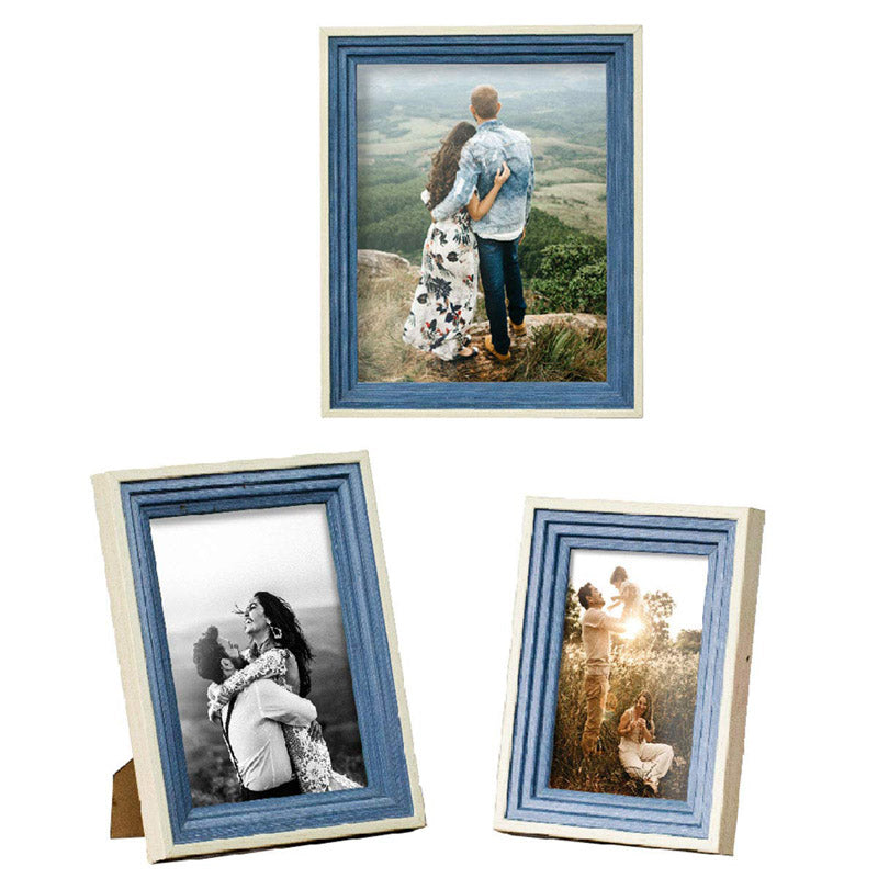 Buy Farah Table Photo Frame - Set of Three Photo Frames from Vaaree