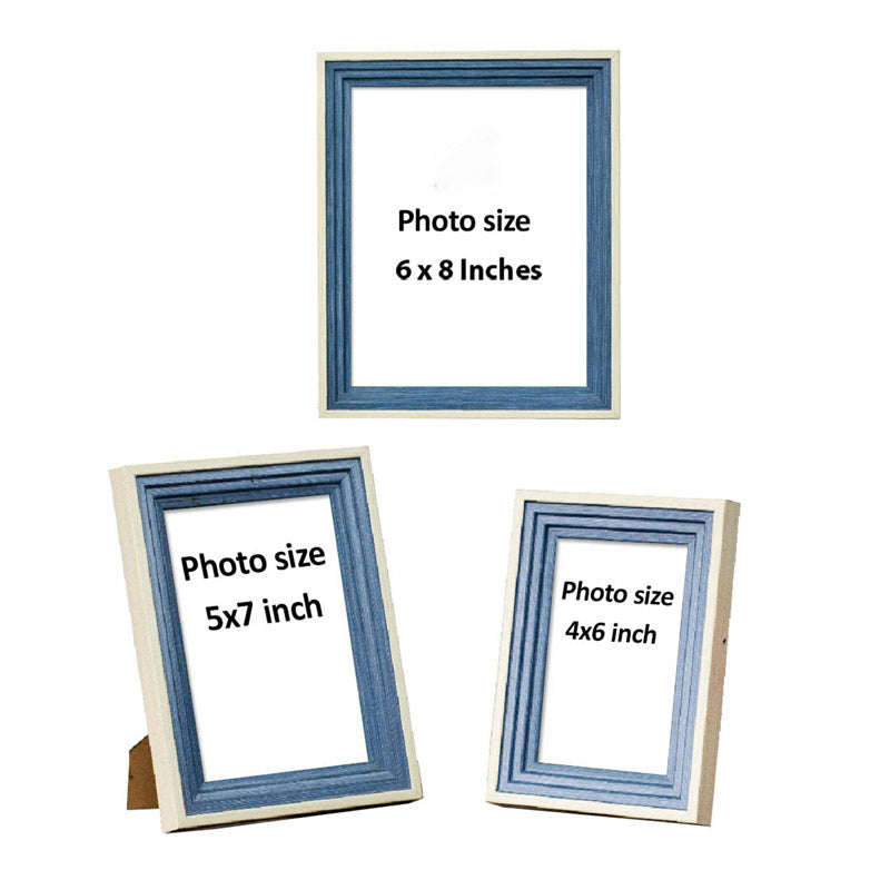 Buy Farah Table Photo Frame - Set of Three Photo Frames from Vaaree