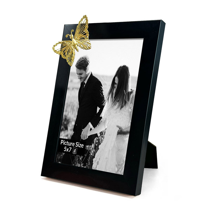 Buy Evangeline Photo Frame (Black) - Set of Two Photo Frames from Vaaree