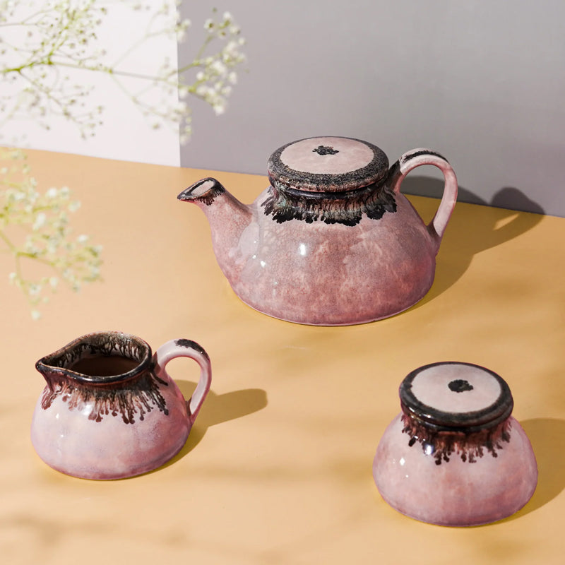 Buy Oshin Handmade Tea Set - Eleven Piece Set Tea Sets & Tea Pots from Vaaree