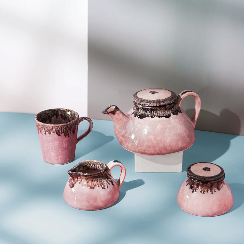 Buy Oshin Handmade Tea Set - Fifteen Piece Set Tea Sets & Tea Pots from Vaaree