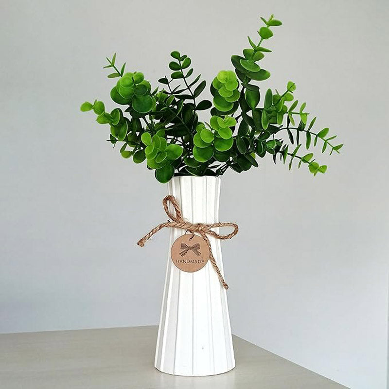 Buy Brianna White Vase Vase from Vaaree