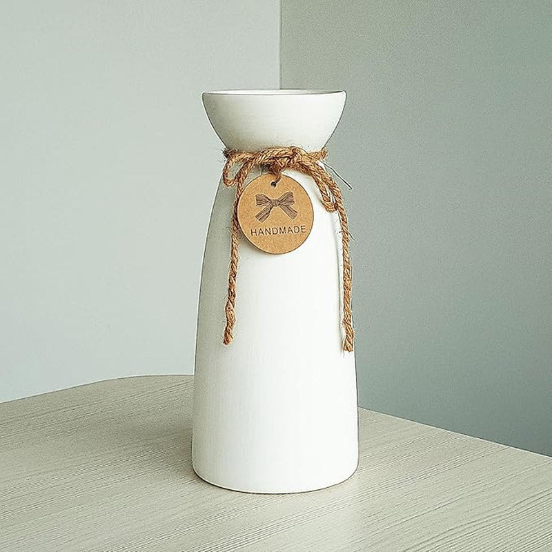 Buy Moha White Vase Vase from Vaaree