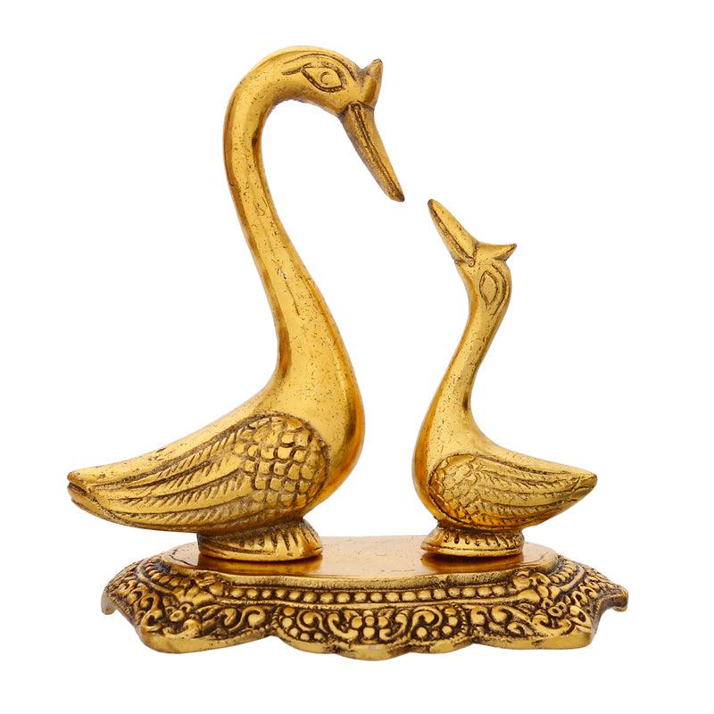 Buy Swanista Golden Showpiece Showpieces from Vaaree