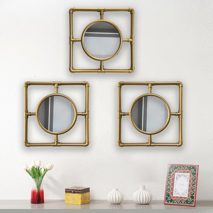 Buy Miso Decorative Wall Mirror - Set Of Three Online in India | Wall Mirror on Vaaree