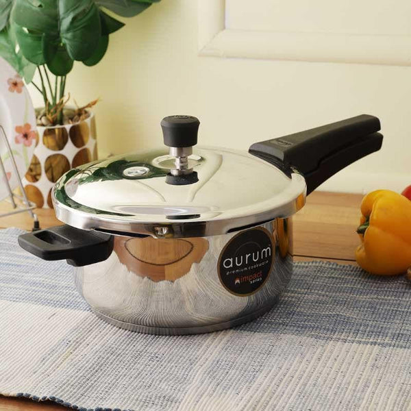 Buy Cauldron Pressure Cooker - 3500 ML at Vaaree online | Beautiful Pressure Cooker to choose from