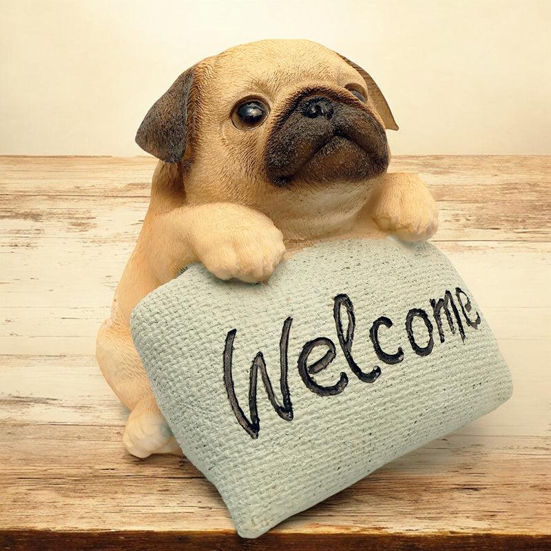 Buy Pug Welcome Showpiece Showpieces from Vaaree