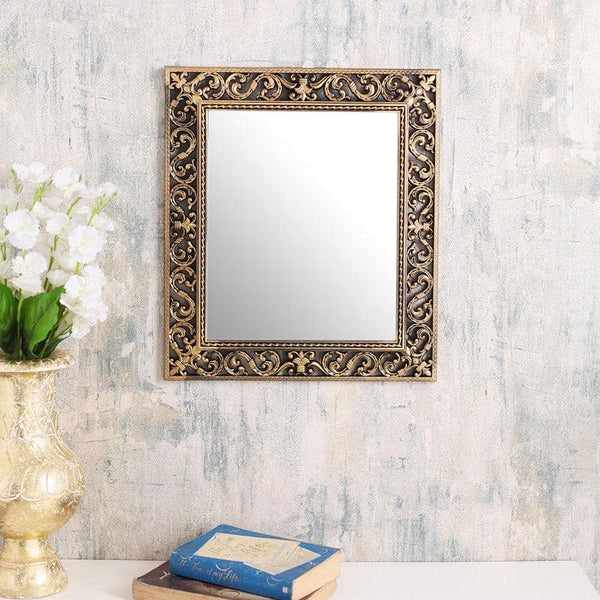 Buy Misty Maze Mirror - Copper at Vaaree online | Beautiful Wall Mirror to choose from