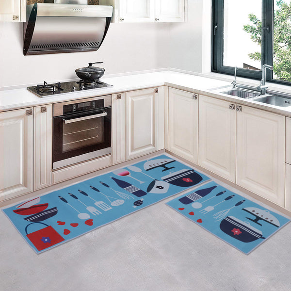 Classy Cook Kitchen Runner Rug - Set Of Two