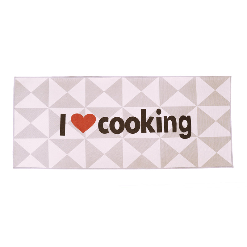 Buy I Love Cooking Kitchen Runner Rug - Set Of Two Runner Rug from Vaaree