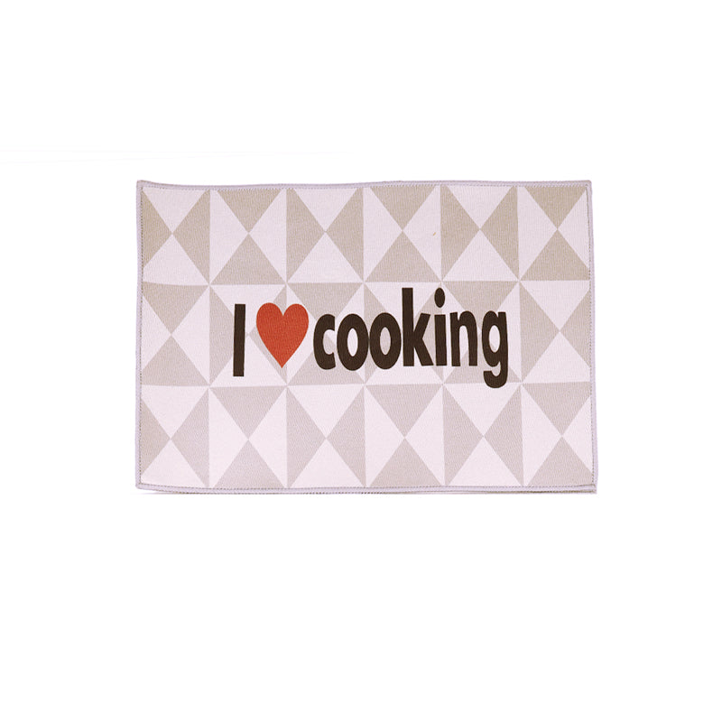 Buy I Love Cooking Kitchen Runner Rug - Set Of Two Runner Rug from Vaaree