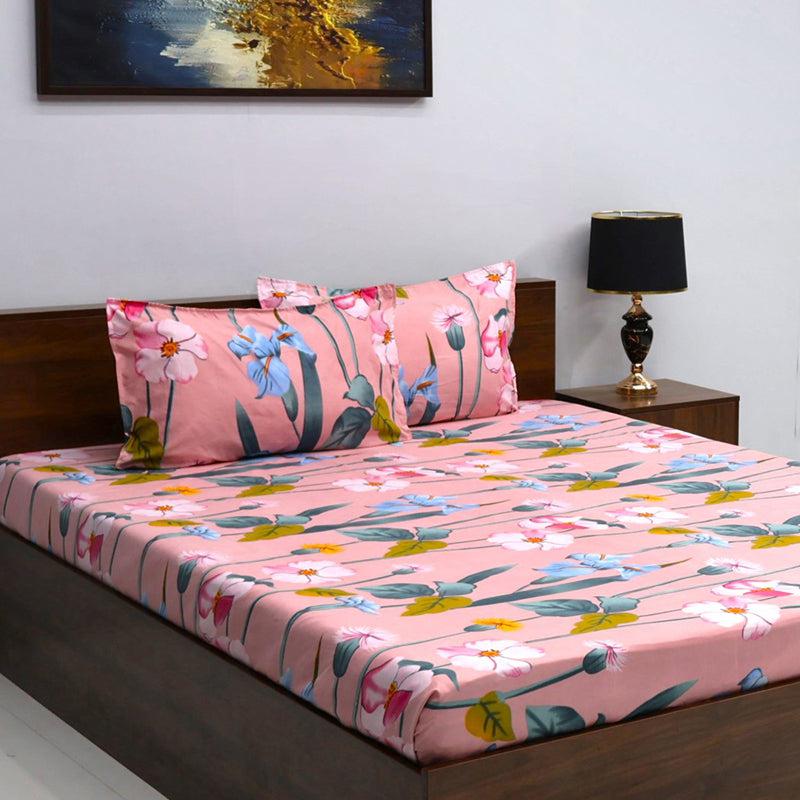 Bedsheets - Indali Floral Bedsheet