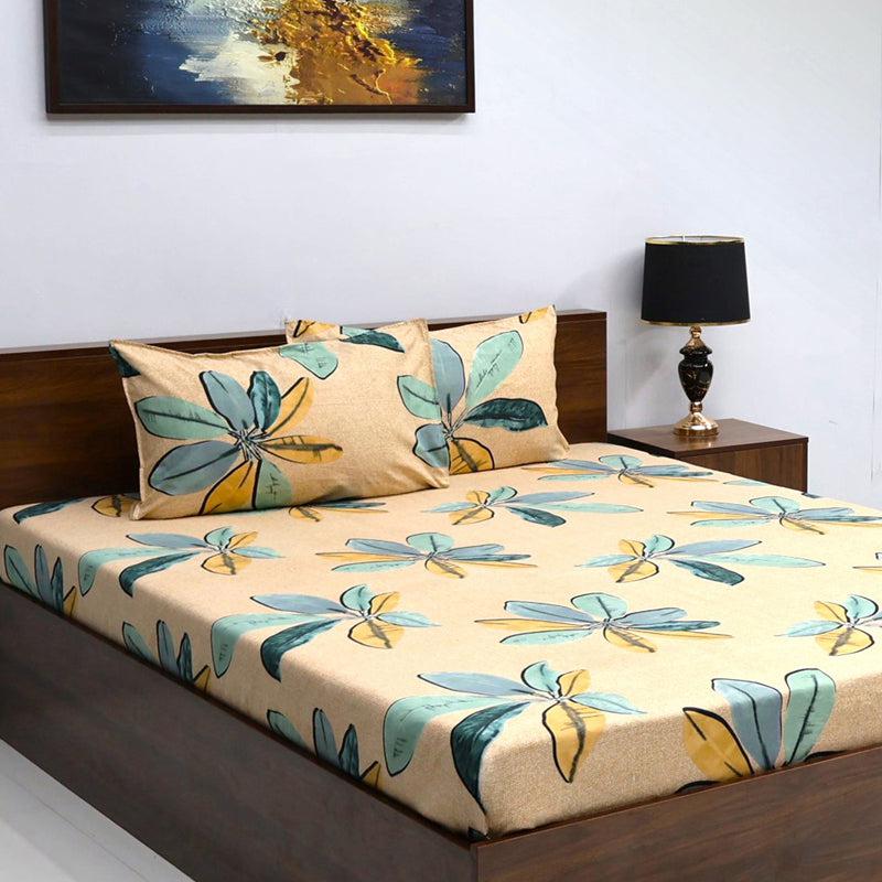 Buy Idika Floral Bedsheet Bedsheets from Vaaree