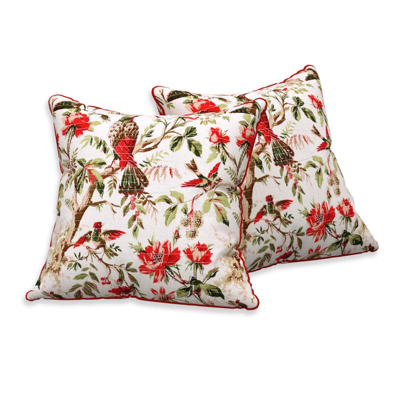 Buy Ramiya Floral Cushion Cover - Set Of Two Cushion Cover Sets from Vaaree