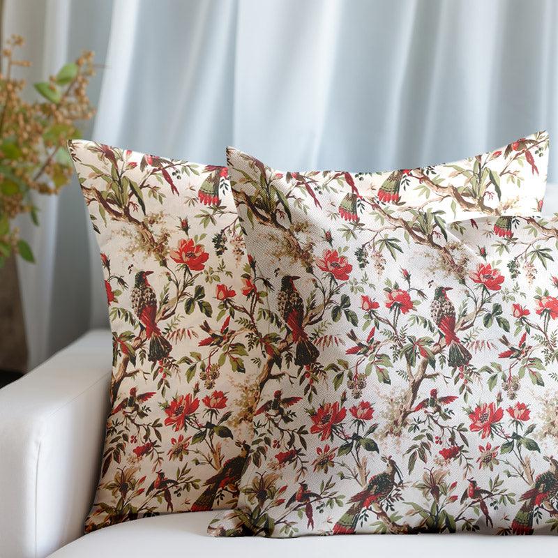 Buy Ramiya Floral Cushion Cover - Set Of Five Cushion Cover Sets from Vaaree