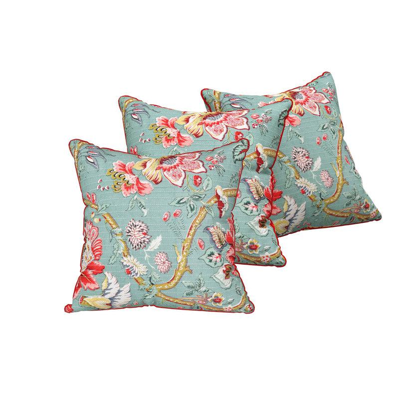 Buy Anvera Ethnic Cushion Cove - Set Of Three Cushion Cover Sets from Vaaree