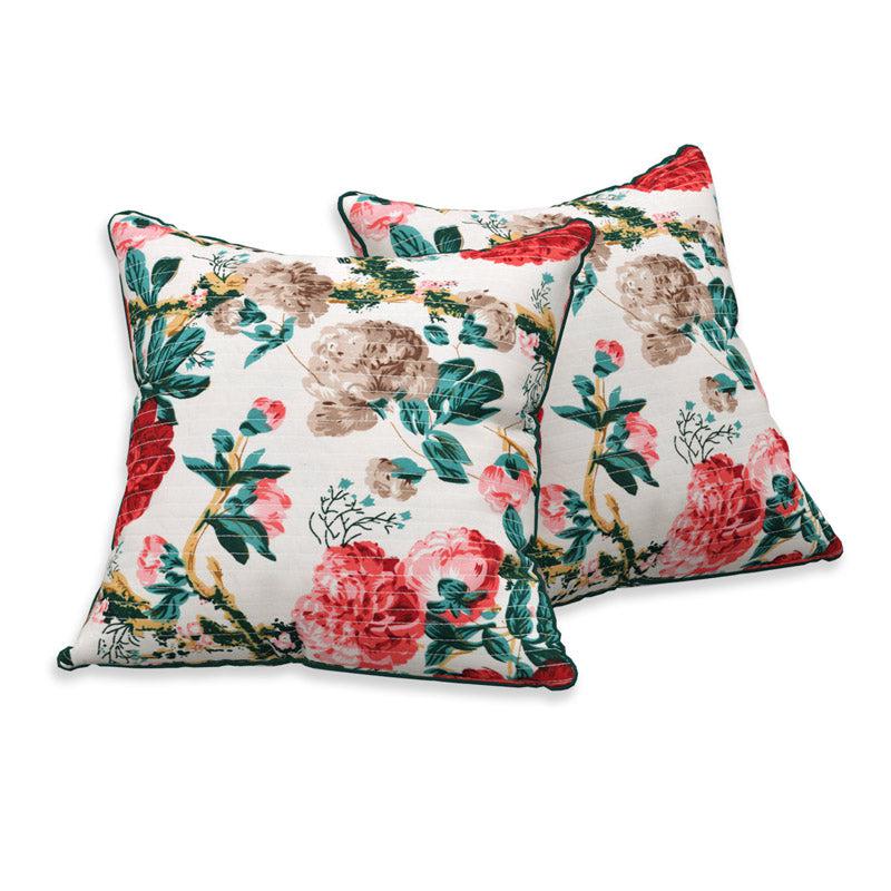 Buy Mansa Floral Cushion Cover - Set Of Two Cushion Cover Sets from Vaaree