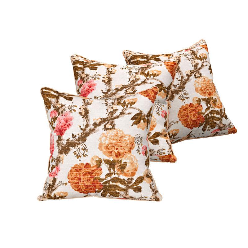 Buy Ashrutha Floral Cushion Cover - Set Of Five Cushion Cover Sets from Vaaree