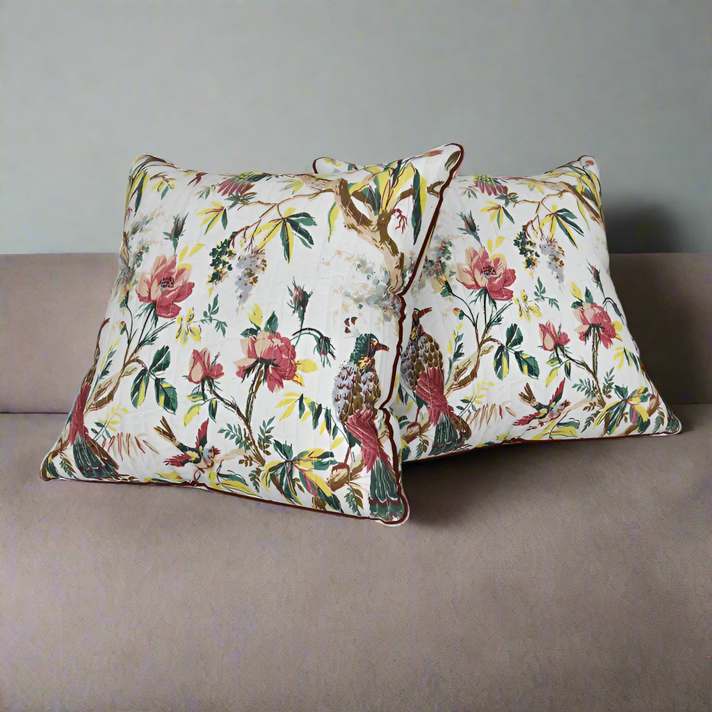 Buy Kavira Floral Cushion Cover - Set Of Three Cushion Cover Sets from Vaaree