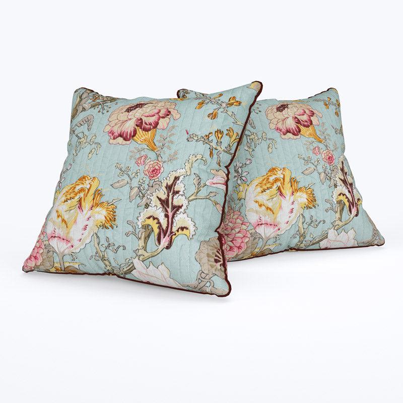 Buy Eshita Floral Cushion Cover - Set Of Two Cushion Cover Sets from Vaaree