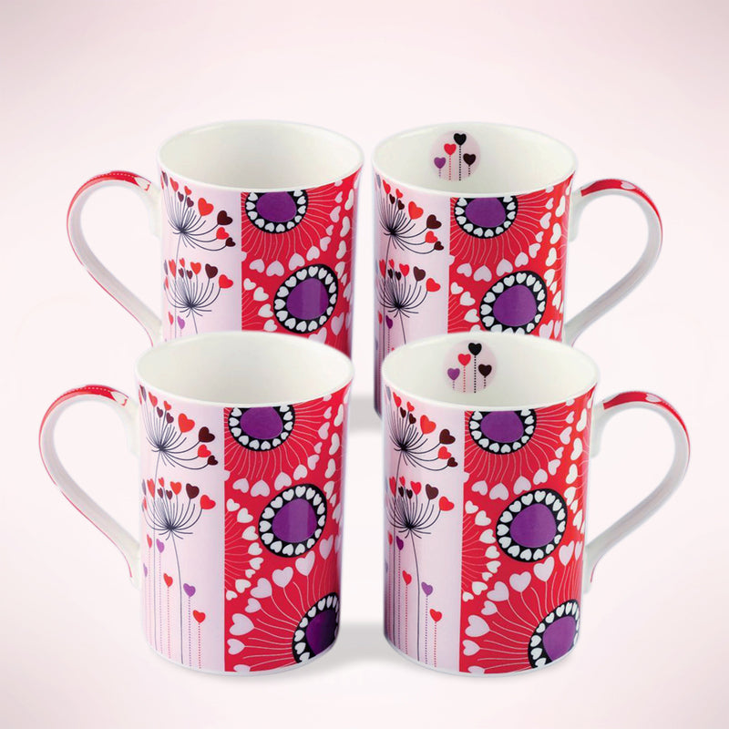 Mug & Tea Cup - Bronwyn Micra Mug (300 ML) - Set Of Four