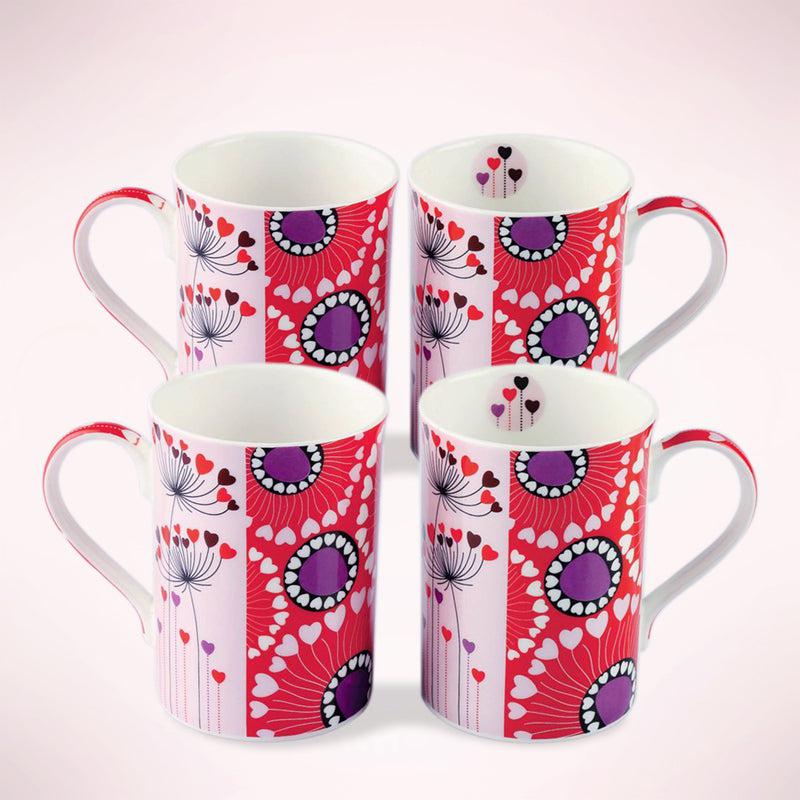 Buy Bronwyn Micra Mug (300 ML) - Set Of Four Mug & Tea Cup from Vaaree