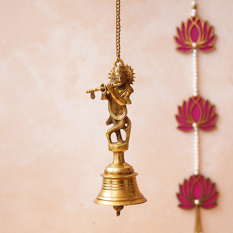 Buy Lord Krishna Ethnic Bell Pooja Bell from Vaaree