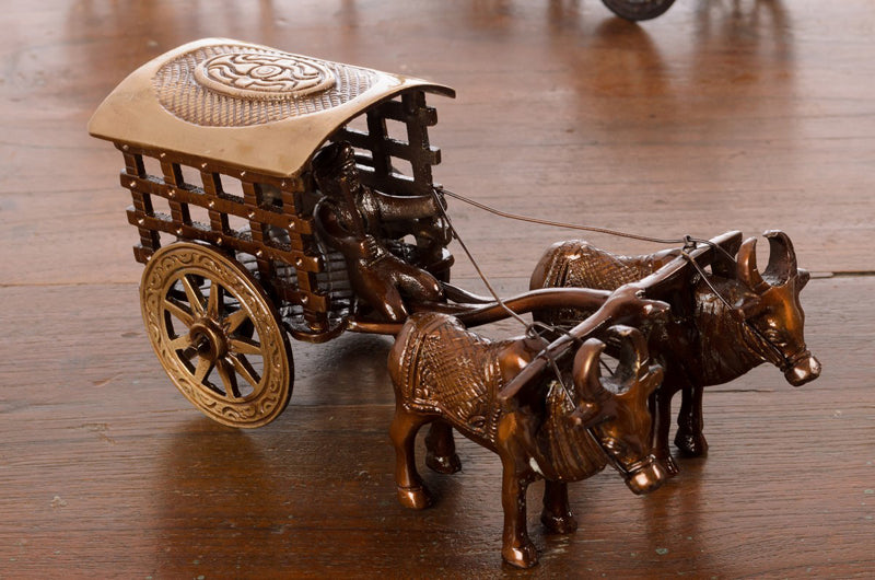 Showpieces - Village Bullock Cart Showpiece