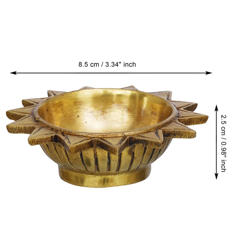 Buy Suryansh Brass Diya Diyas from Vaaree