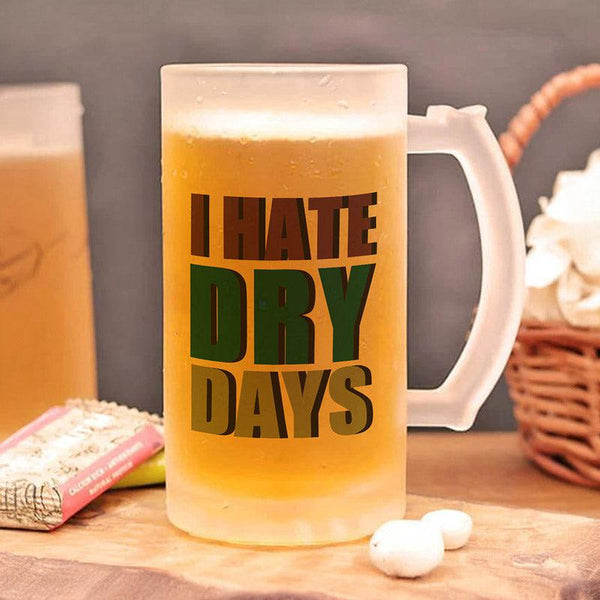 Buy I Hate Dry Days - 400 ML Beer Mug from Vaaree